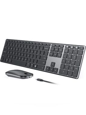 SEENDA Multi-Device Wireless Keyboard Mouse Combo Model #SKM64-3 New ( Open Box)